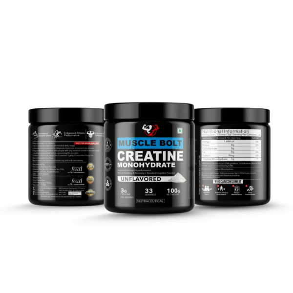 MuscleBolt All-in-One Fitness Starter Combo – Pre-Workout, Creatine, 3 Pro Whey Sachets, Gym Bag, T-Shirt, Shaker & Free Wrist Band - Image 2