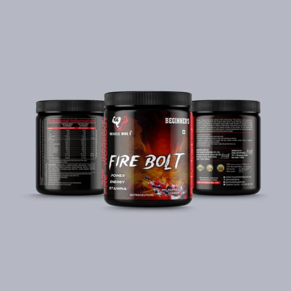 MuscleBolt Combo | 100% Pre-Workout Beginner’s, Creatine, Gym Bag, T-Shirt & Shaker - Image 3